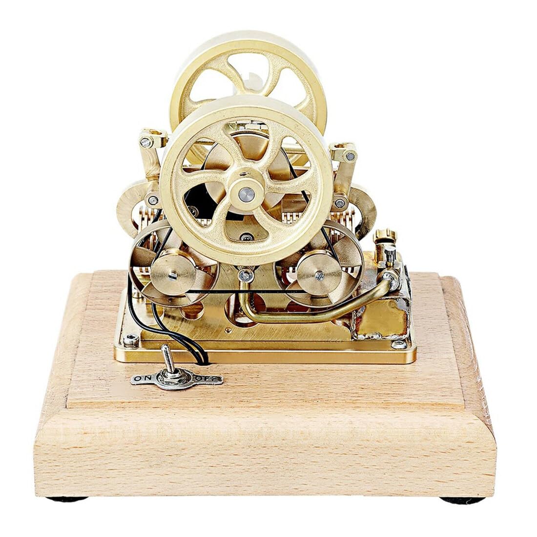 Model silnika spalinowego, silnik czterosuwowy 1,9 cc, zestaw do montażu mini Atkinson, różnicowy silnik przeciwtłokowy, silnik benzynowy, zestaw do budowy silnika, fizyka, zabawka eksperymentalna dla