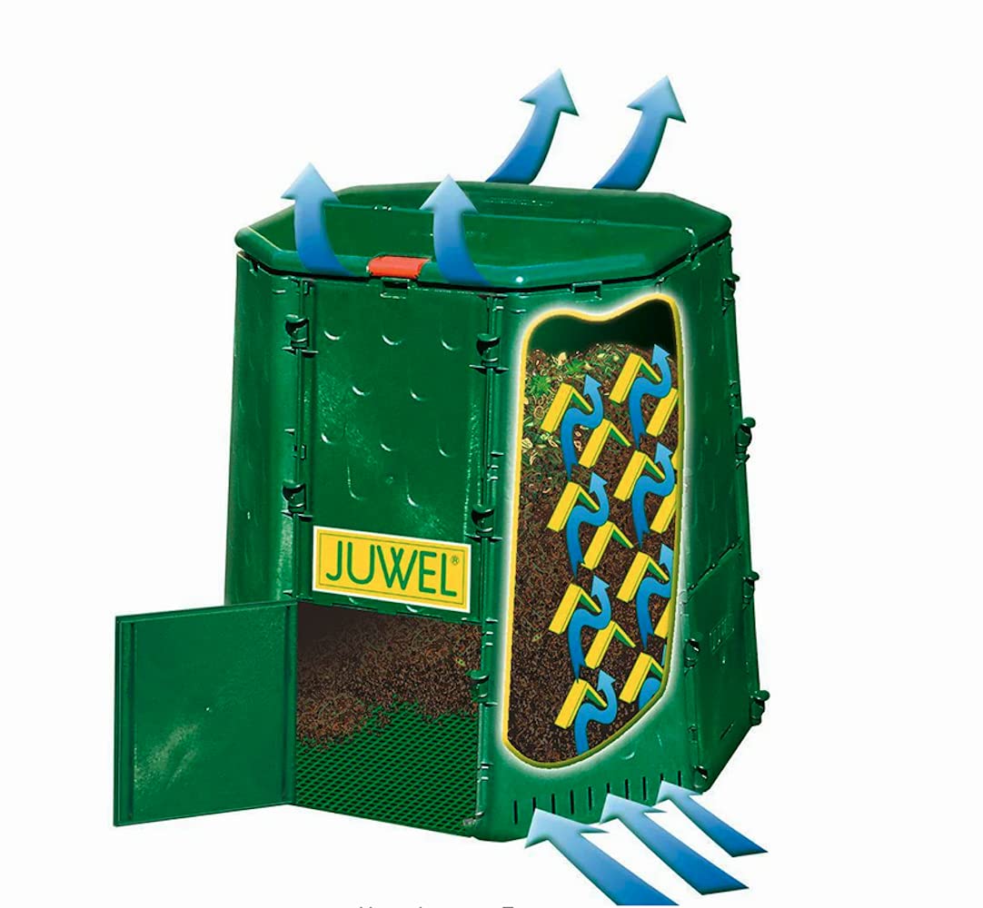 Exaco AQ 187- AeroQuick Large Compost bin, 187 Gallon, Green