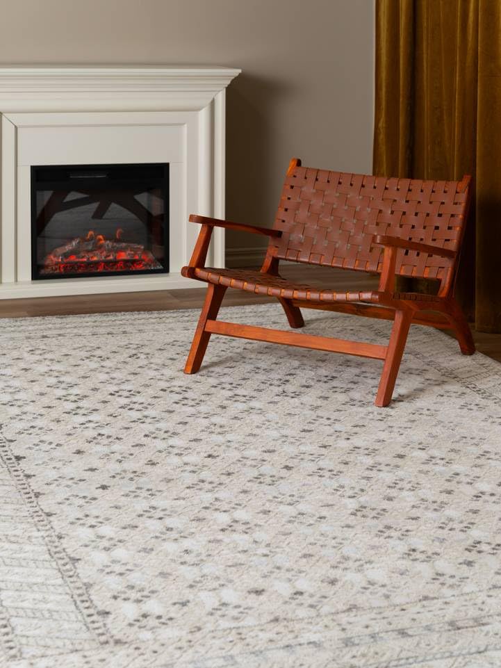 RugVista Venus, Alfombra Moderna, Pelo Corto, 200 x 300 cm, Rectangular, Calidad cert. Oeko-Tex Standard 100, Polipropileno, Pasillo, Dormitorio, Cocina, Salón, Comedor, Despacho, Beige/Greige