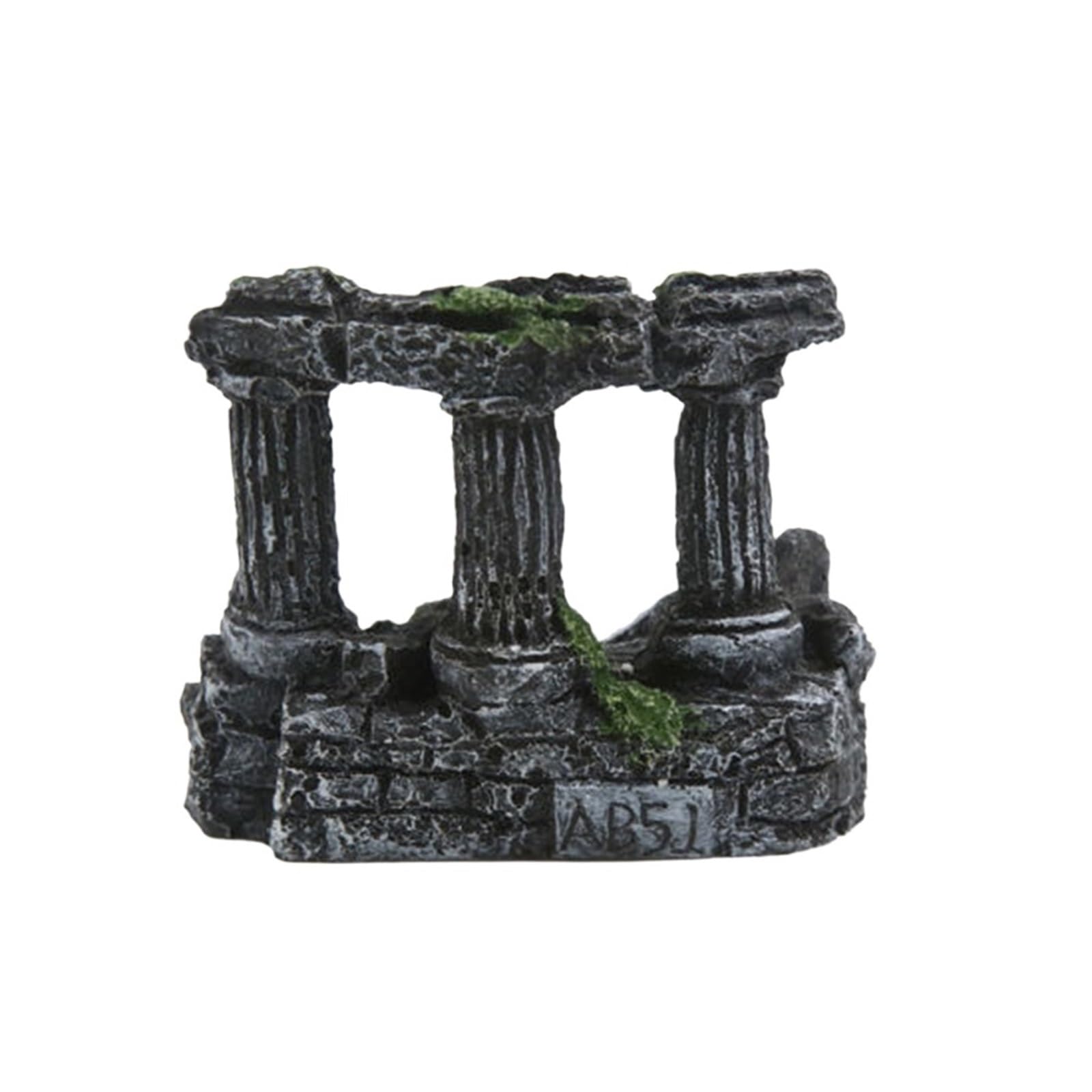 AYWTIUN aquarium ornaments Aquarium Fish Tank Stone Decoration Artificial Roman Column Ruins Castle Ornaments Decor Accessories