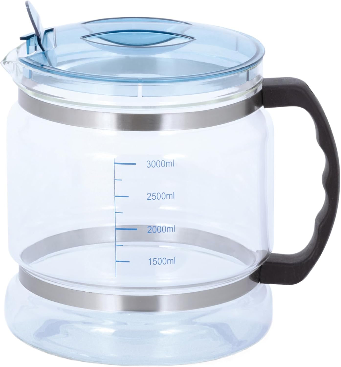 Clear Distilled Water 1 Gallon Jug, Replacement Water Distiller Glass Carafe with Scale, Portable Glass Water Filter Pitcher with HandleGlass Water Filter Pitcher, Distilled Water 1 Gallon Jug, Wa