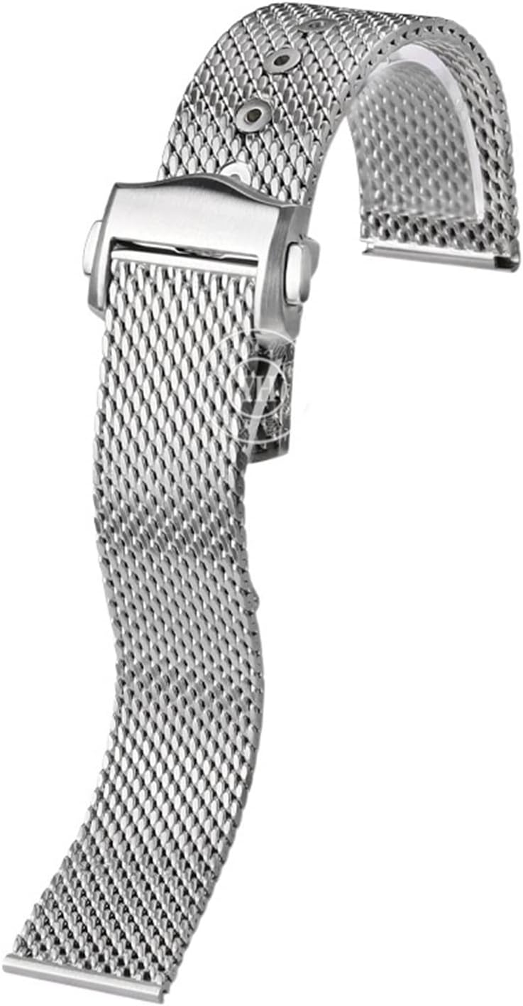 For Series 300 Diving Watch Strap 007 Version Watch Band 3000m Stainless Steel Mesh Belt
