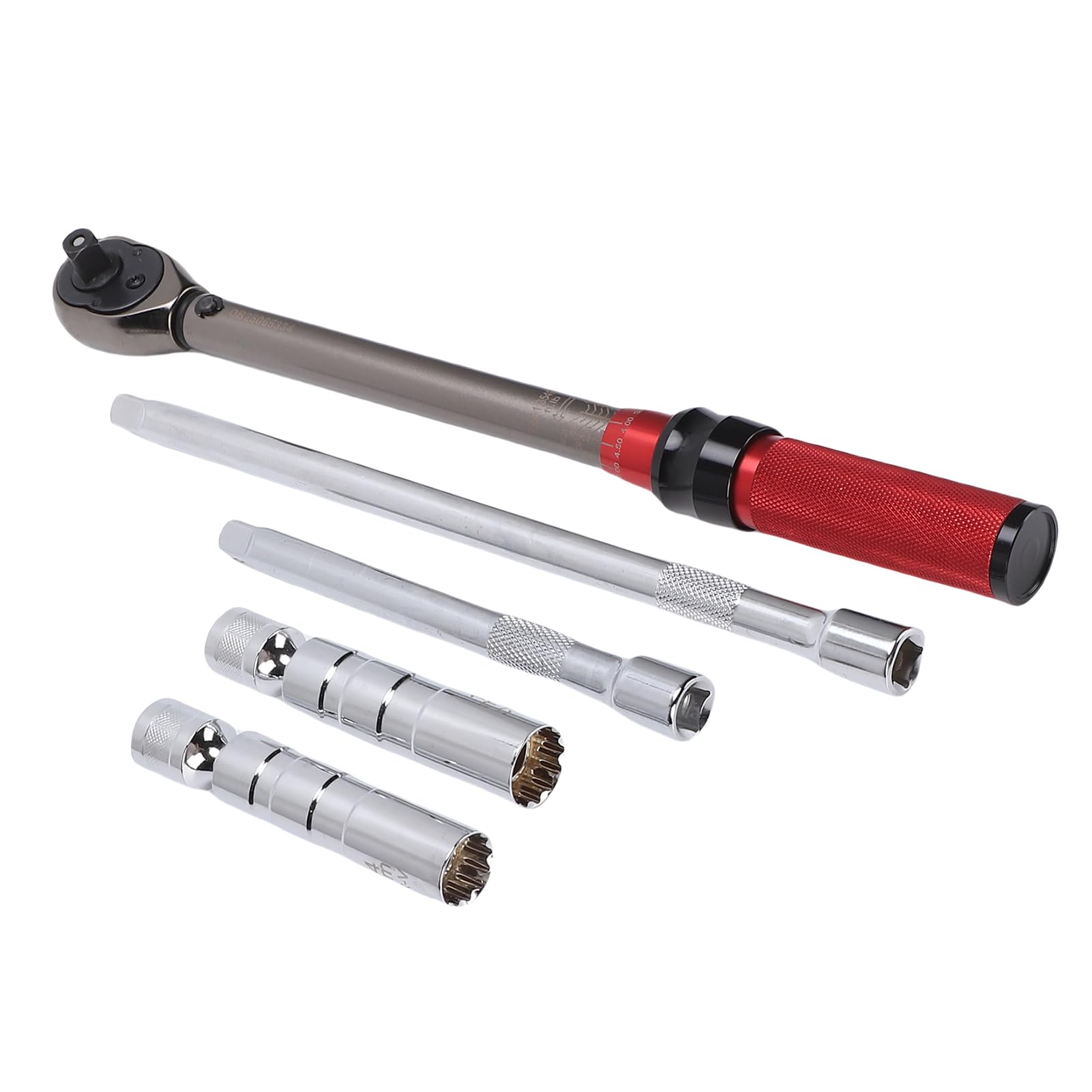 Fafeicy Zestaw Kluczy Dynamometrycznych 3 8, Klucz Grzechotkowy 5-60 Nm,