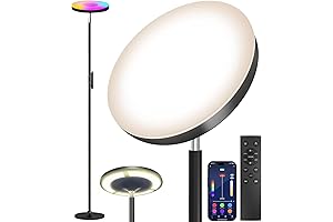 Keepsmile Double Side Lighting Led Floor Lamp: Unparalleled Brightness for Modern Living Spaces