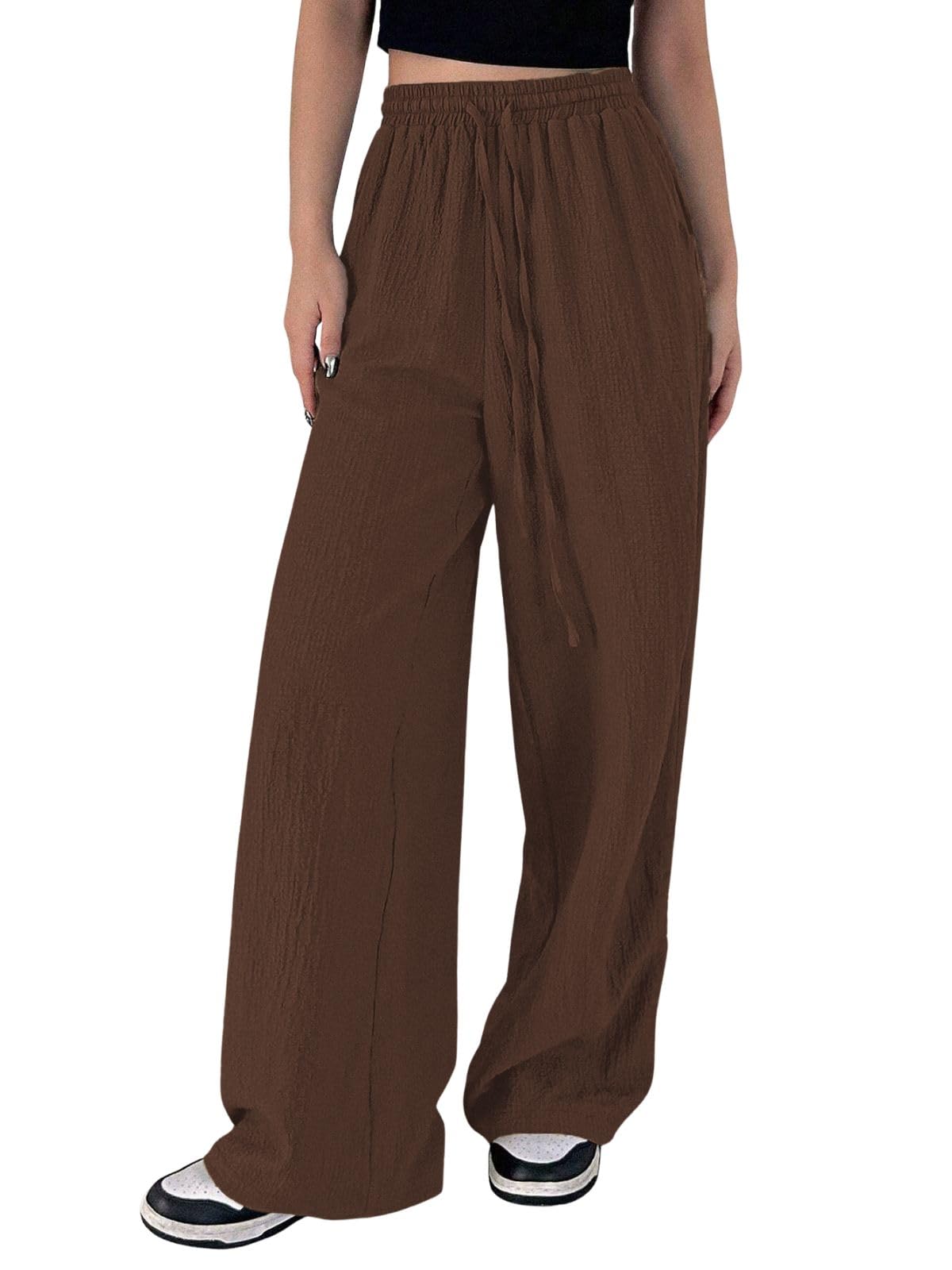 greciilooks Women Trousers for Women,Women Trousers,Women's High-Waisted Pant,Women Trousers Pants,Korean Trousers for Women, Regular Fit-picture-48
