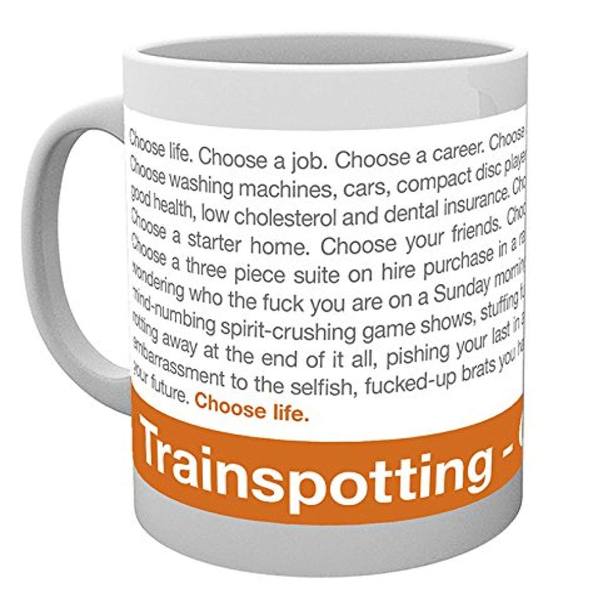 Gb Eye Multicolour Trainspotting Quote Mug