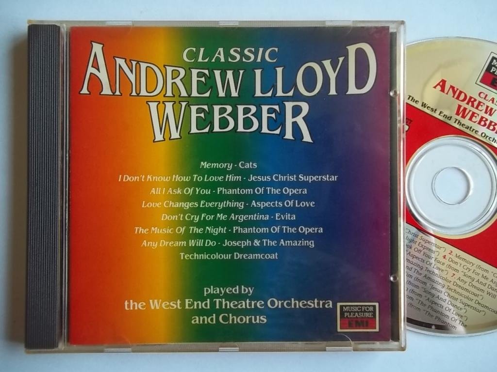 West End Theatre Orchestra - Classic Andrew Lloyd Webber (1 CD) [Audio CD]