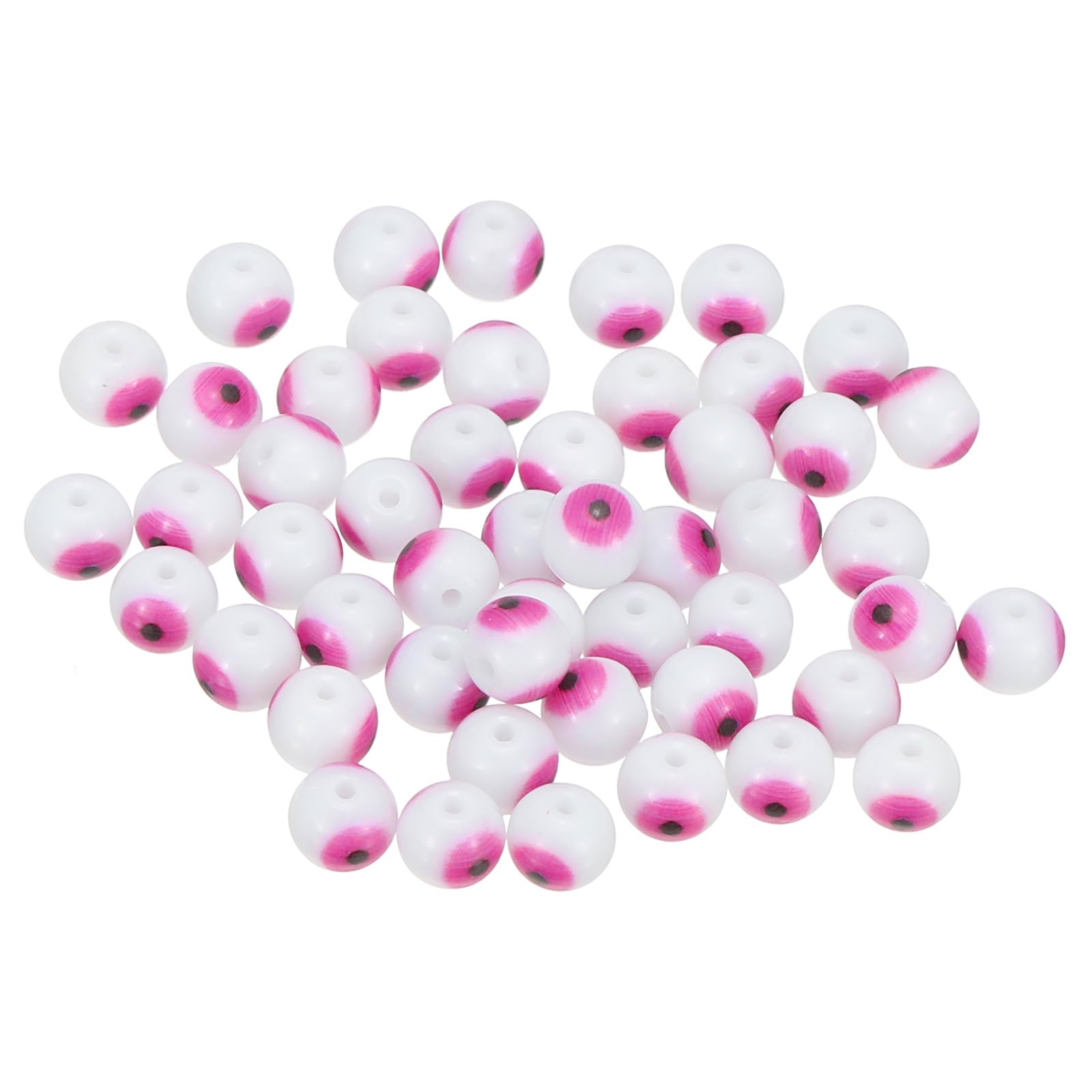 PATIKIL 8mm Evil Eye Beads
