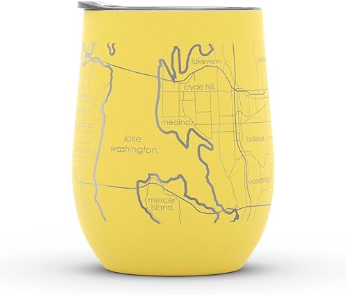 Vista 754 de Well Told Lexington Kentucky Map - Vaso de vino aislado con grabado de mapa de Kentucky, taza de acero inoxidable grabada (12 onzas, verde domingo)