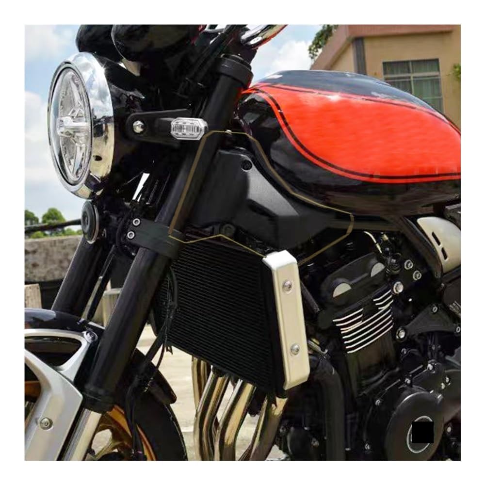 Aletas carenado Tipo alerón Cubierta Lateral Tanque Combustible Delantero Motocicleta Carenado Gas Protección Panel Lateral para Z900RS SE 2024 2018-2024 | Black