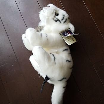 Amazon.co.jp: 東武動物公園ホワイトタイガーぬいぐるみ : おもちゃ