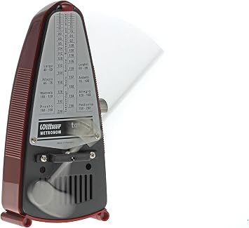 Wittner 903082 Taktell Piccolo Metronome - Ruby Red