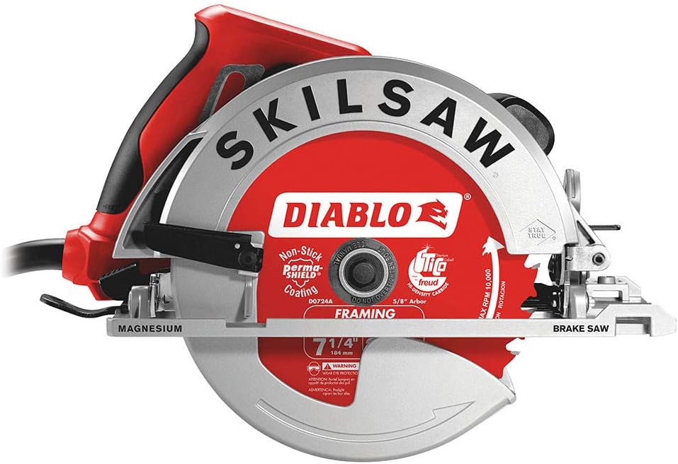 SPT67WMB-22 120V 7 1/4" Brake Saw Diablo