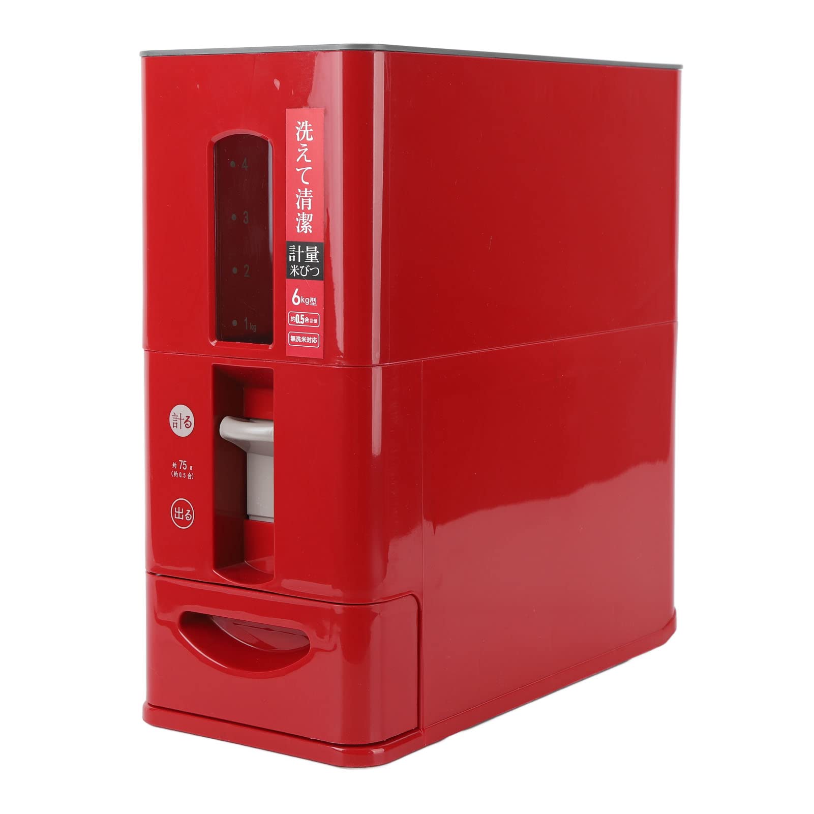 Cryfokt Dispensador de Arroz Automático 6KG de Gran Capacidad para