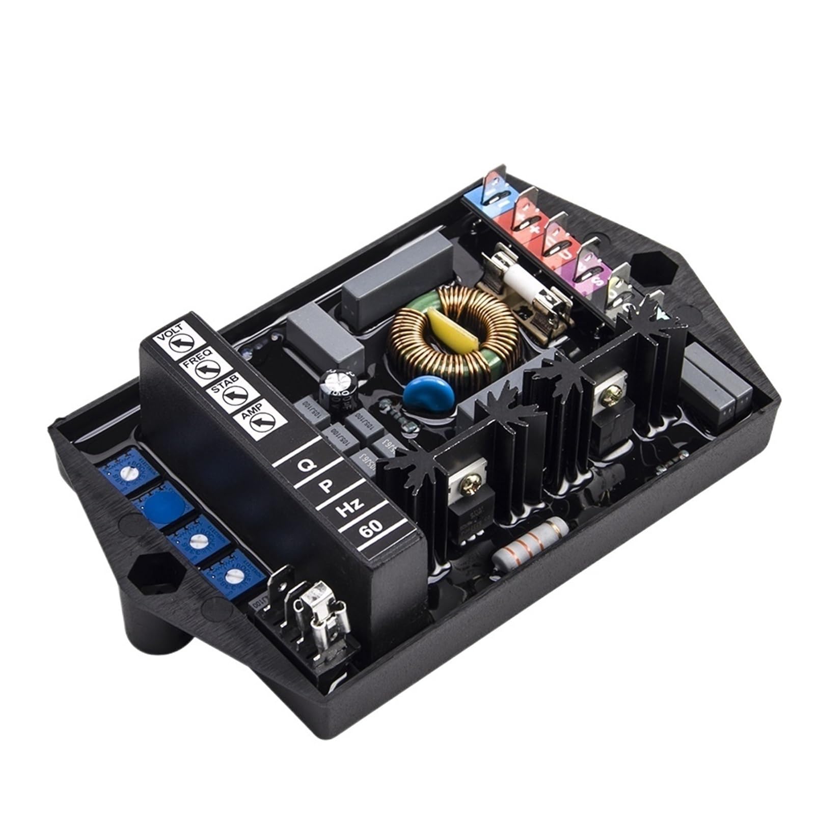 HG7TWVEZF AC M16FA655A AVR Automatic Voltage Regulator Stabilizer Electric 220V Motor Adjustable Three Phase Control Module