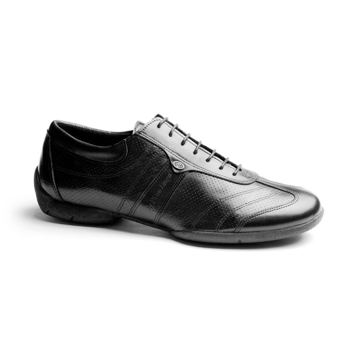 Portdance Herren Sneakers/Dance Sneakers PD Pietro Street - Leder Schwarz - Sneaker Sohle [EUR 43]