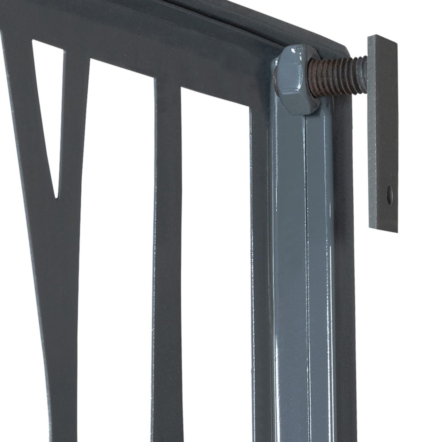 IDMarket - Panneau décoratif Universel 160 x 60 CM Flower Gris