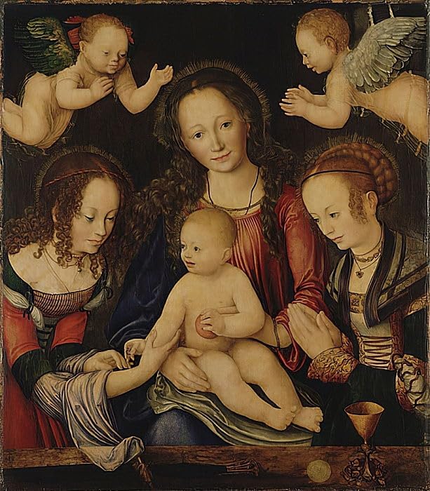 Portrait Philipp Melanchthon Cranach l'Ancien pour déco murale bureau