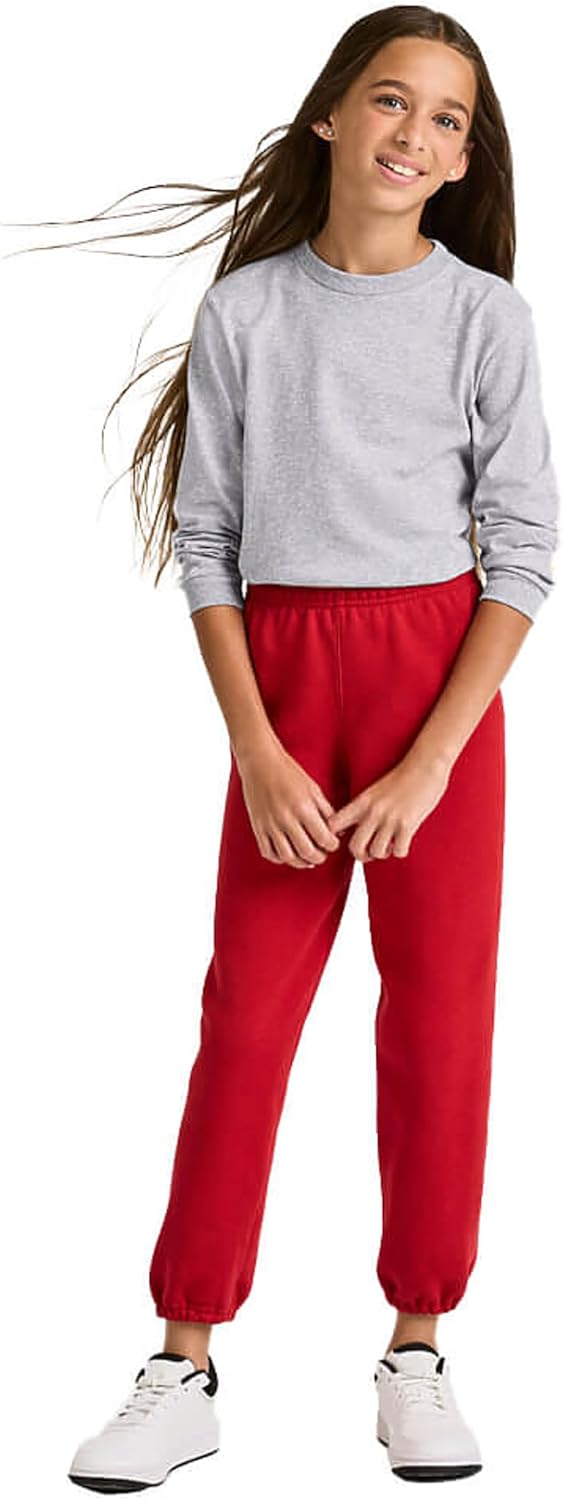 Soffe boys Boys Classic Midweight Fleece Sweatpants - Image 2