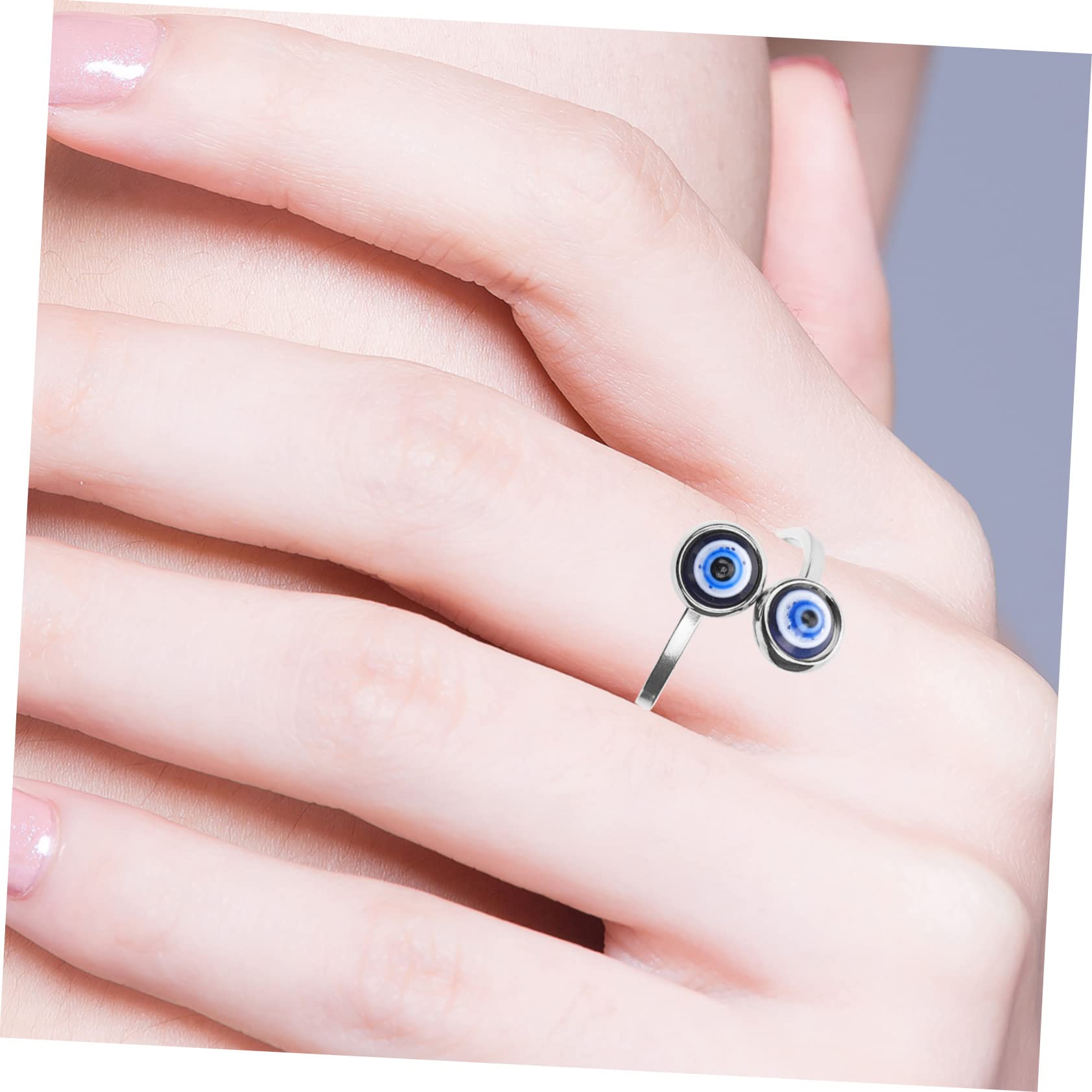 GALPADA Evil Eye Open Wrap Aesthetic Fashion Accessory for Women for Beach Parties Daily Wear and Special Occasions Eye-catching Costume Jewelry