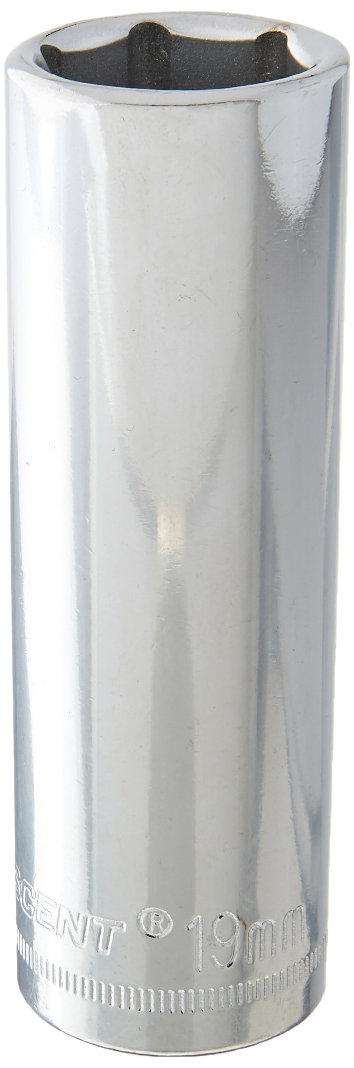 Crescent 1/2" Drive 6 Point Deep Metric Socket 19mm - CDDS78N, No Color
