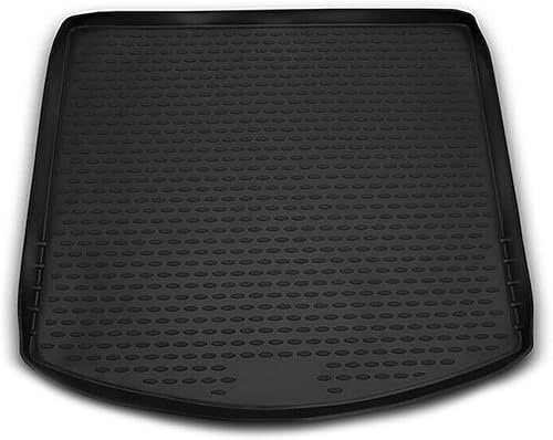 OMAC Alfombrillas de carga para Mazda CX-5 2013-2016 Trasero Trasero Impermeable TPE Negro