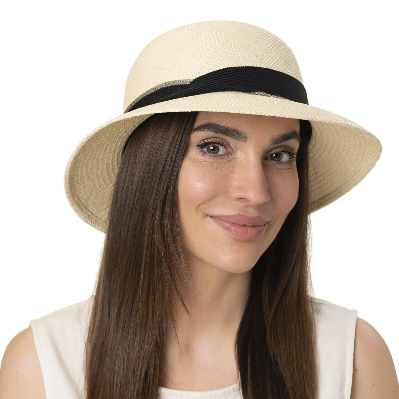 Mayser Palmira Brisa Sombrero Panama Hecho en UE Mujer Primavera Verano