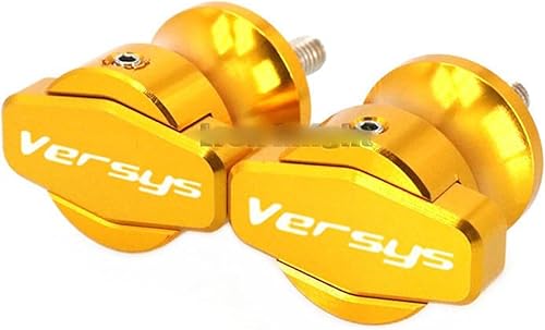 Para Kawasaki Versys650 Versys1000 Versys 650 1000 KLE650 - Soportes de marco CNC para motocicleta, tornillos M10, deslizadores, carretes