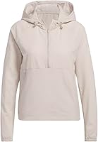 Vista 2 de adidas Women's Searsucker Quarter Zip Golf Hoodie