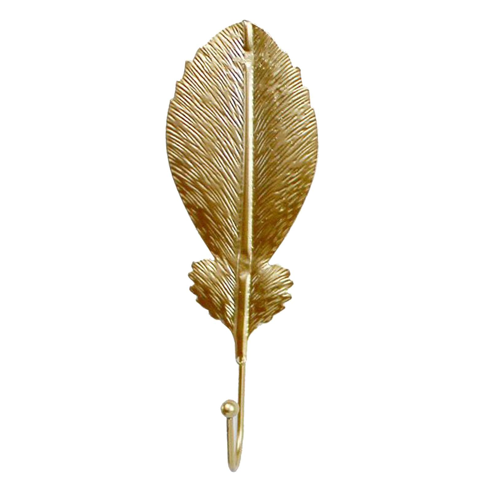 Wdwdw D Coat Rack With Hooks Cast Iron Ecorative Vintage Style Heavy Uty Leaf Shape Design Cast Iron Home Ecor Curtain Clamp Ecor