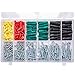 T.K.Excellent Lot de 400 chevilles creuses auto-perceuses pour cloison sèche Assortiment de vis