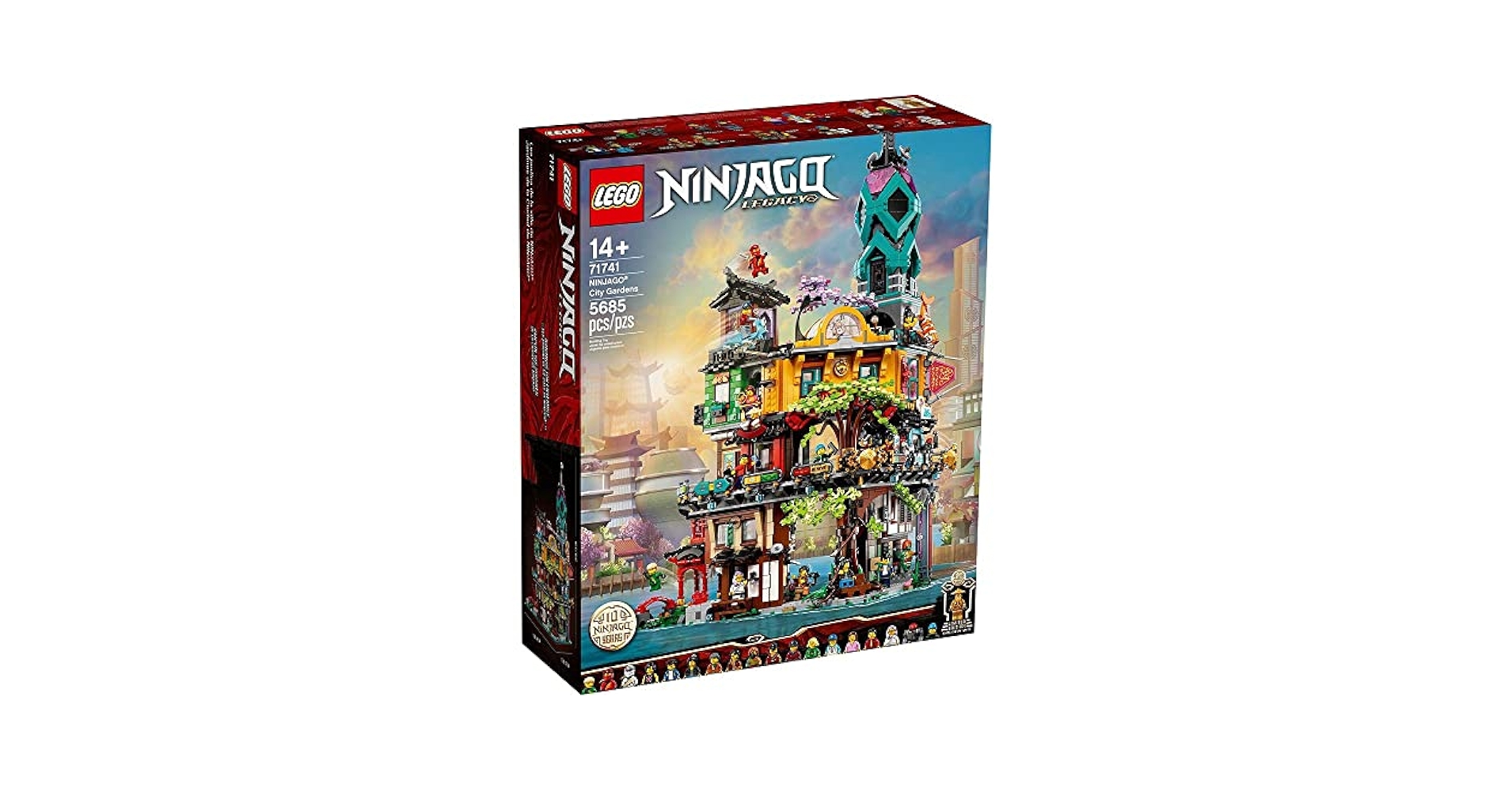 Amazon.com: LEGO NINJAGO NINJAGO City Gardens 71741 Building