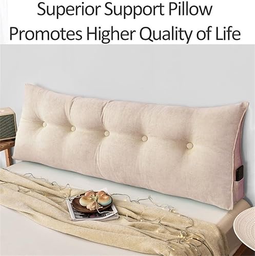 Miniatura 2 de Almohada triangular para cabecero de lectura, cojín de cuña, almohada grande para cama  almohada de lectura para sentarse en reposo en cama,
