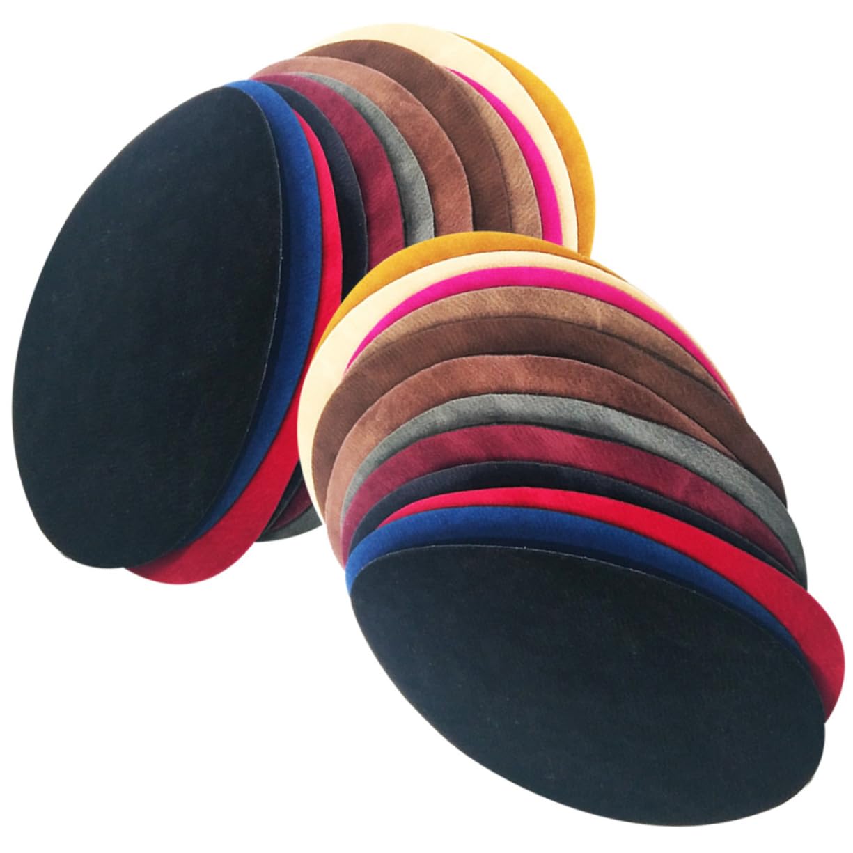 SHINEOFI 96piezas Parches De Codo Termoadhesivos Para Ropa De Patches De Costura Para Suéteres y Chaquetas Reparación De Prendas Lavables y Fáciles De Usar