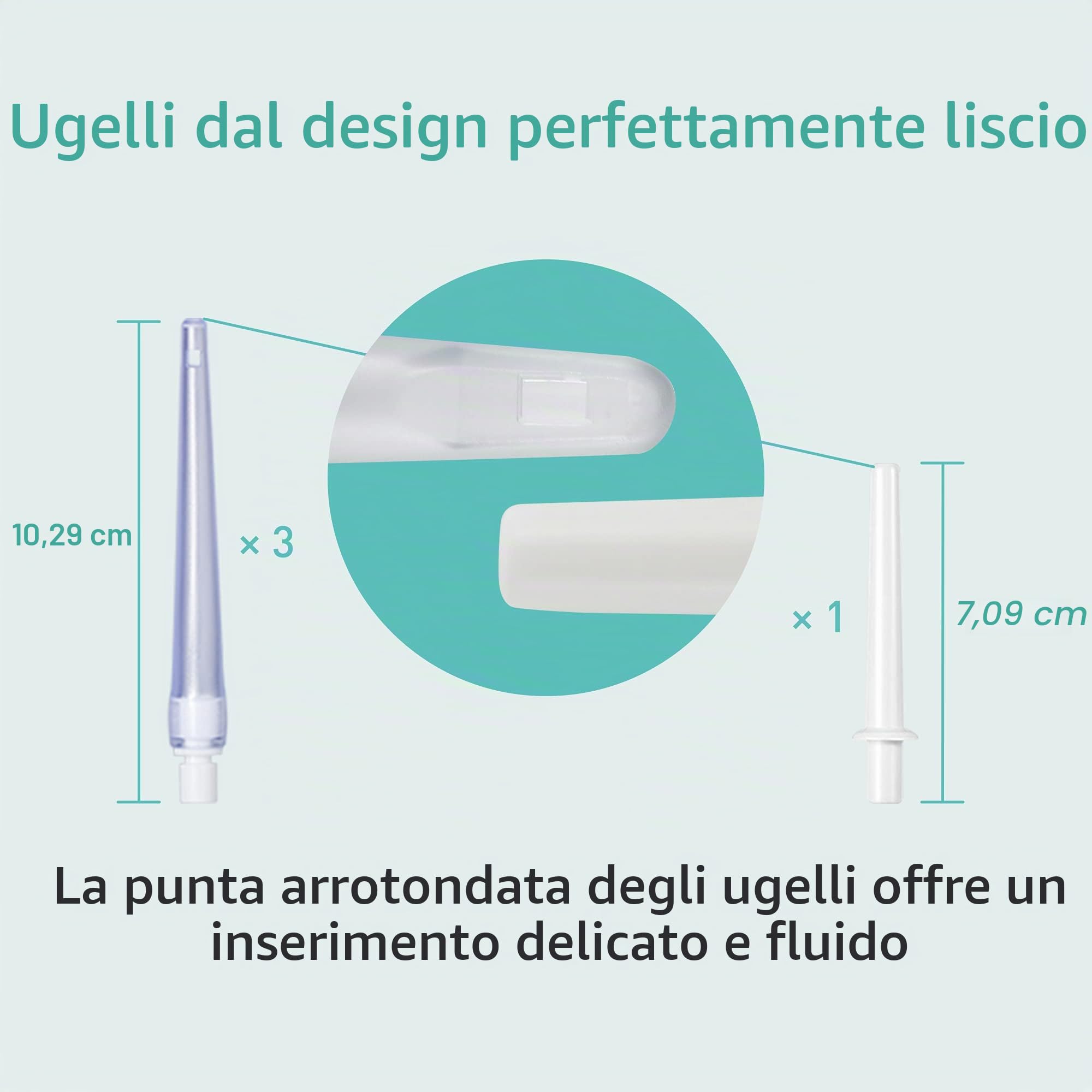 TopQuaFocus 8 oz Enema Bulb Kit anale e vaginale Douche Bulb per gli uomini sistema di risciacquo Enemas Silicone Bulb 4 punte sostituibili (trasparente)