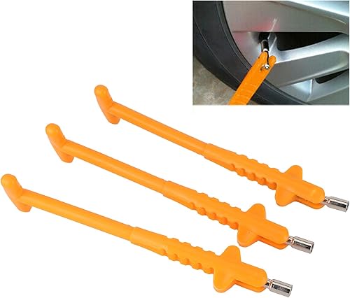 Miniatura 9 de Qiilu 3 piezas de 0.276 in / 0.3 pulgadas tubo extractor de válvula de neumático desmontado herramienta de reparación de neumáticos universal (Ofor