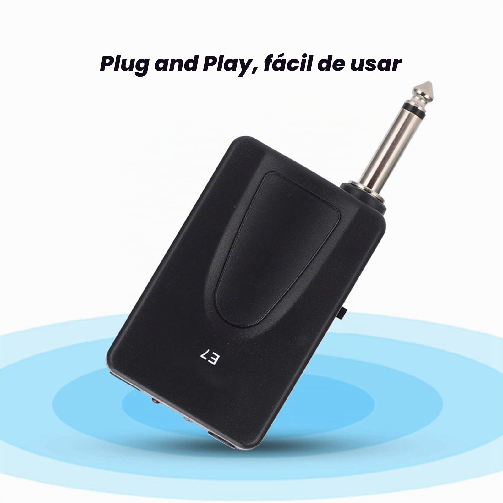 Goshyda Micrófono de Mano inalámbrico Micrófono de Mano inalámbrico VHF Universal con Receptor/Antena para Karaoke/reunión de Negocios