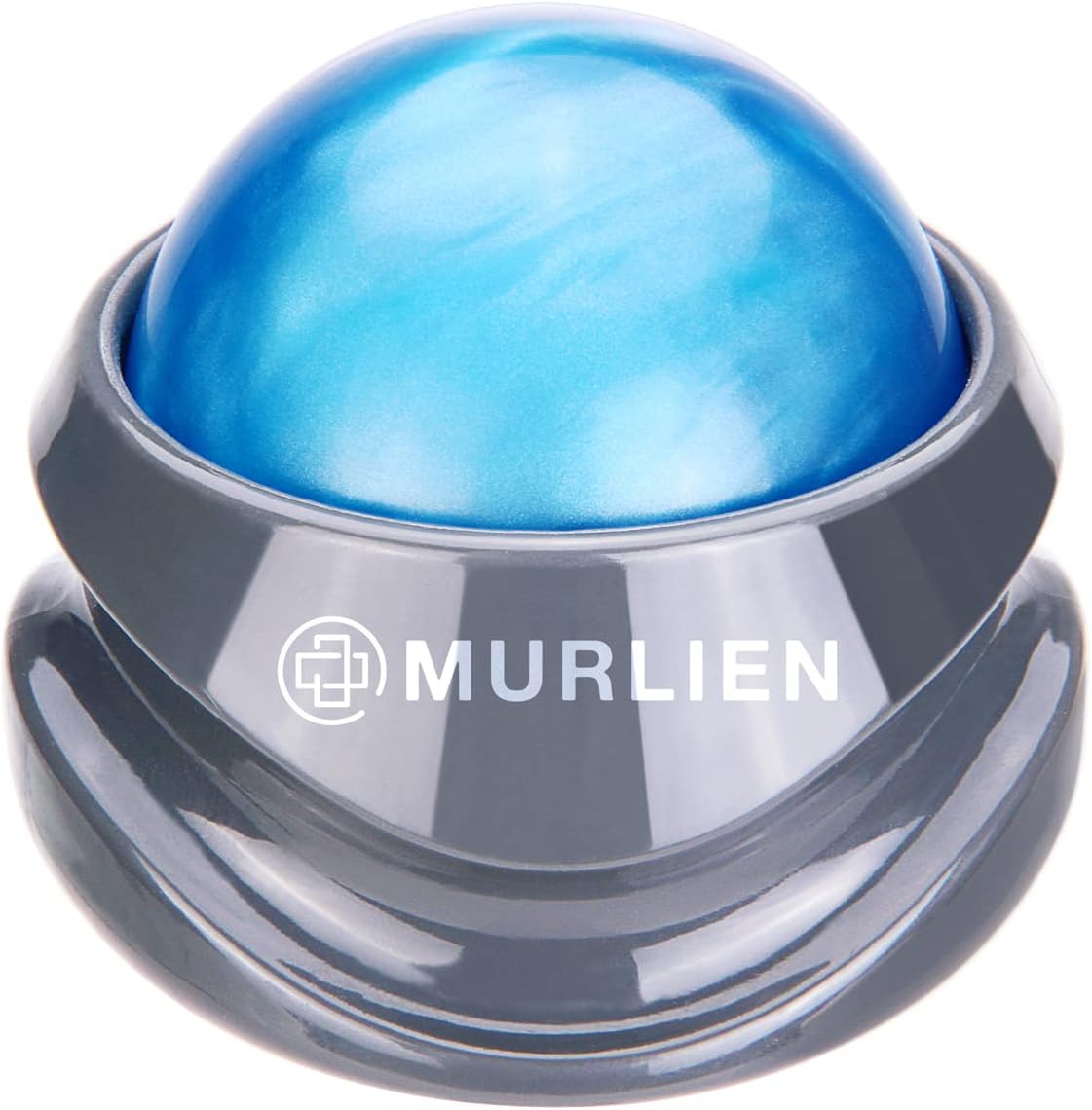Massage Roller Ball, Tight and Sore Muscles Relief, Manual Massager, Alleviating Shoulder, Arms, Back, Legs, Calves or Muscle Tension - Blue