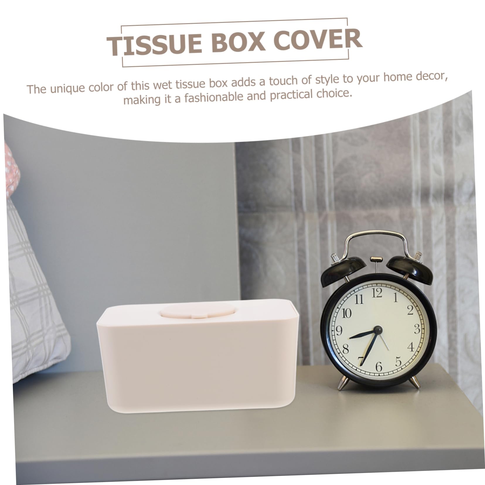 Sosoport Caja Dispensadora de Toallitas Húmedas de Silicona con Tapa Hermética Resistente y Versátil para Coche Oficina y Hogar Protección y Conservación de Pañuelos y Pañuelos de