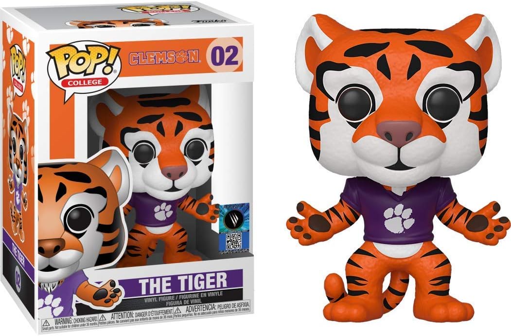 Funko The Tiger (Clemson College) Pop! College Mascots