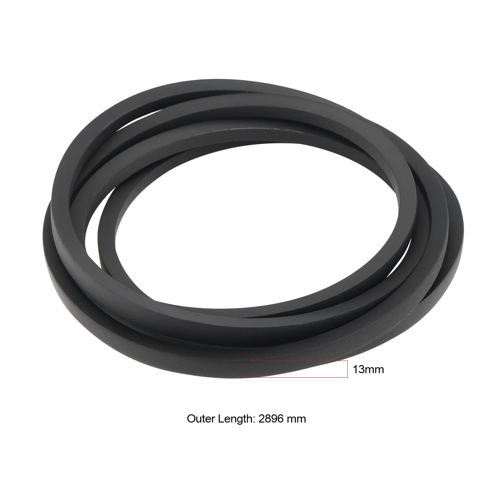 Courroie d'entraînement de Plateau 1 Pièce M162443 M158692 954-04137A Compatible avec John Deere Compatible avec Cub Cadet Compatible avec MTD Compatible avec Troy Bilt