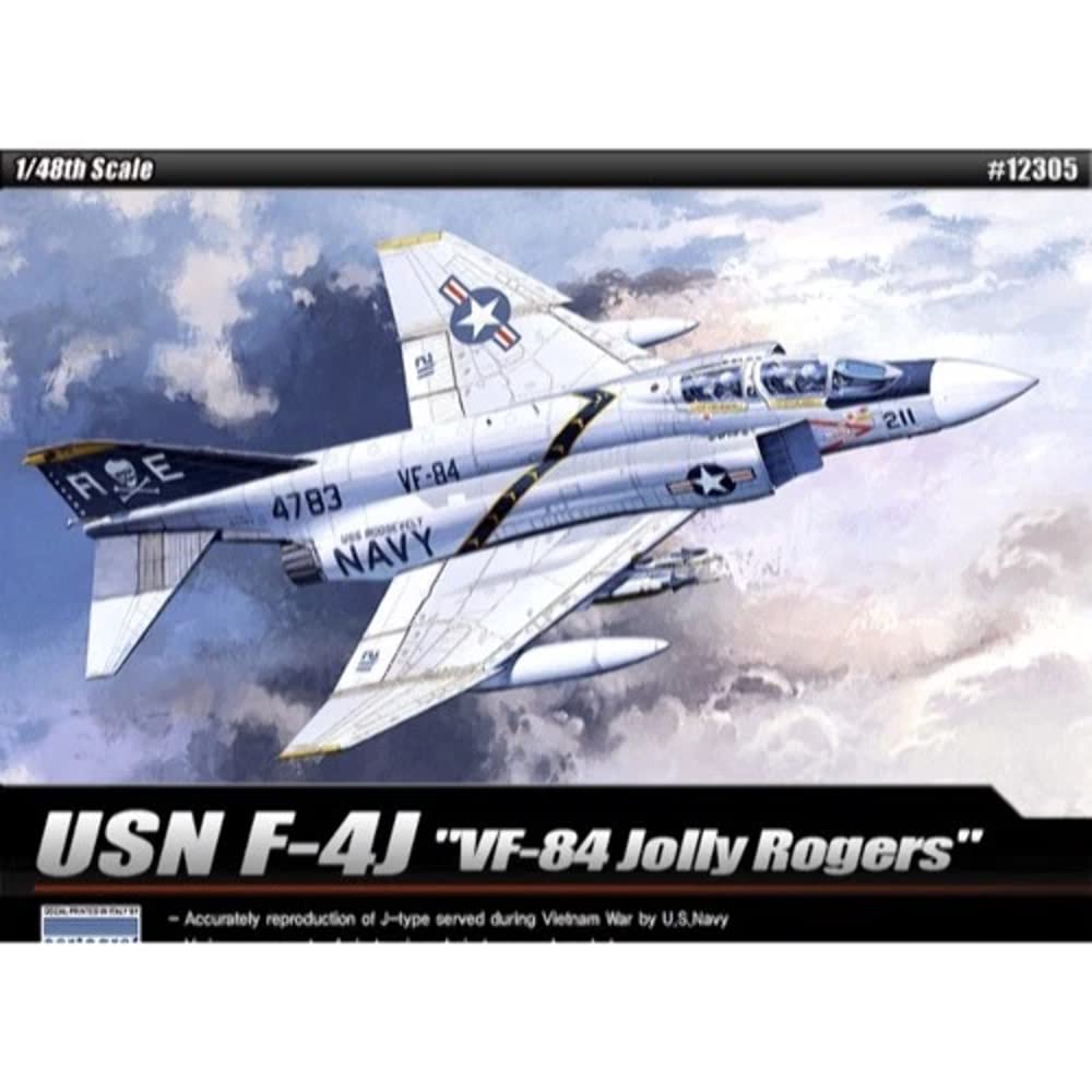 Accademia AC12305 - Kit 1/48 F-4J VF-84 Jolly Rogers Modello