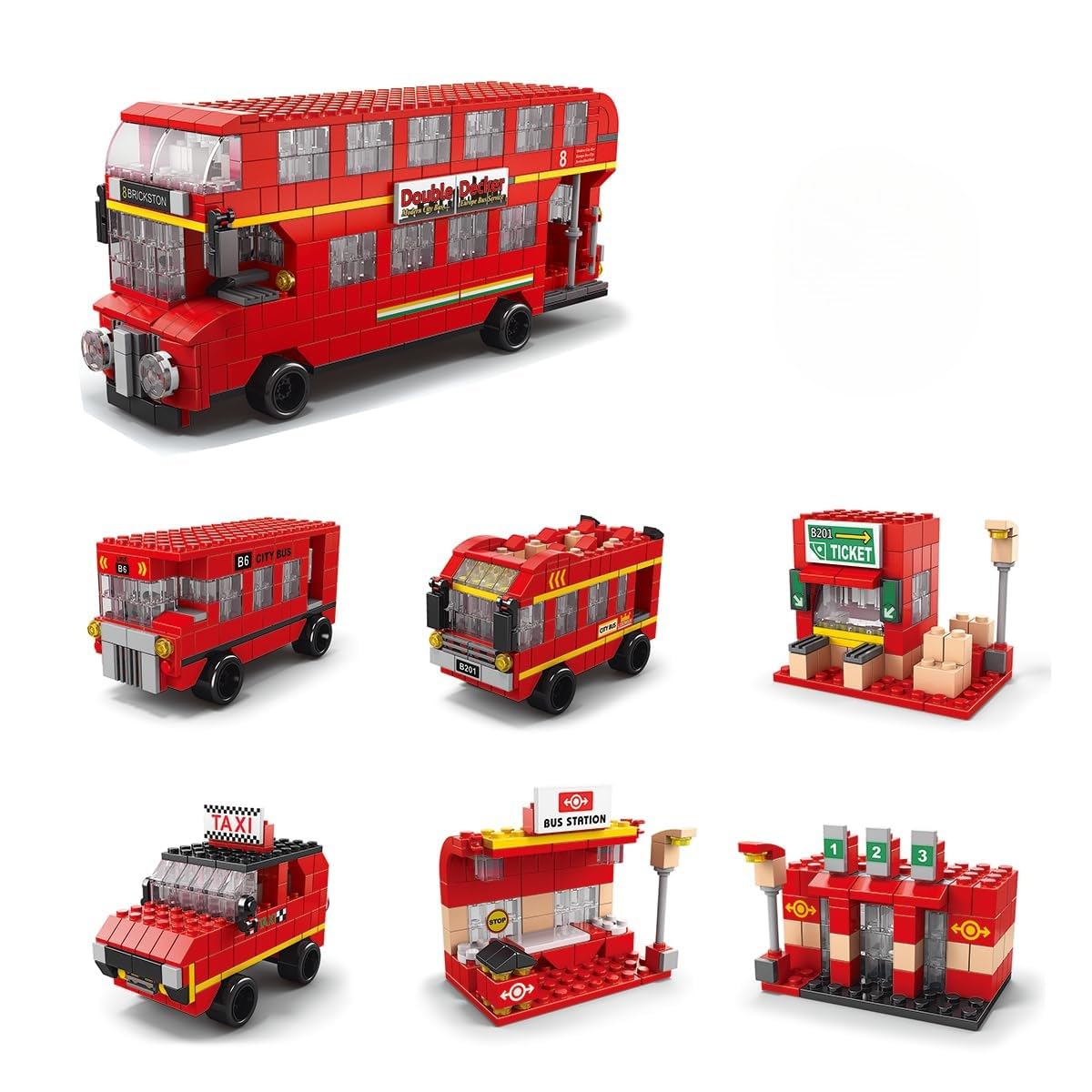 Sky Line Ocean 6 IN 1 BUS BLOCKS