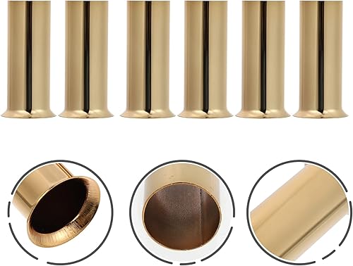 Miniatura 9 de 12 fundas de metal para velas, fundas para candelabros, cubiertas altas para candelabros, se adaptan a la mayoría de los candelabros dorados (tamaño