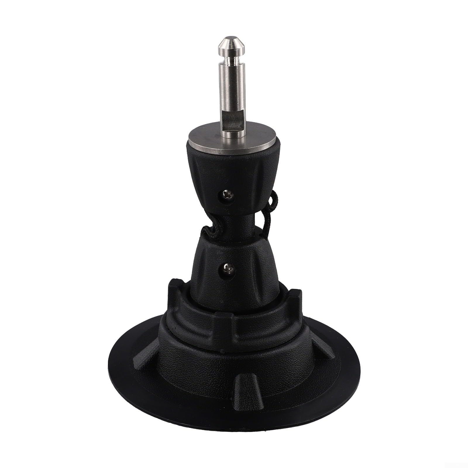 Windsurf-Mast-Basis mit 360-Grad-Drehgelenk, PVC-Segelgrundplatte für Windsurfen, niedriges Profil, Sehnengelenk, Windsurf-Board-Hardware, schwenkbarer Mastfuß