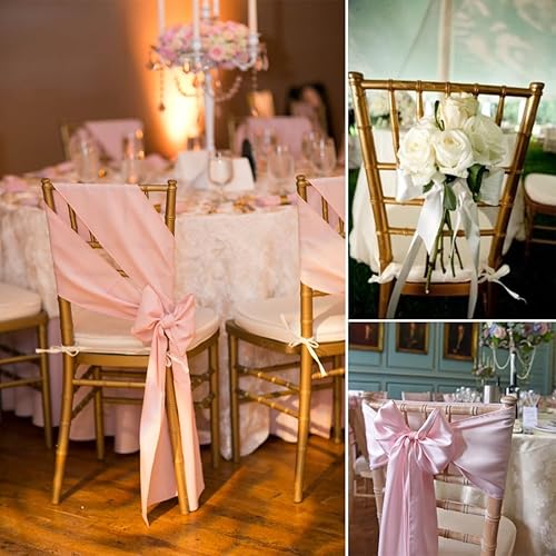 Miniatura 8 de Cinta de Navidad de 38 pulgadas para envolver regalos, 4 rollos de cintas de satén de 0.4in de ancho para manualidades, envoltura de regalos de