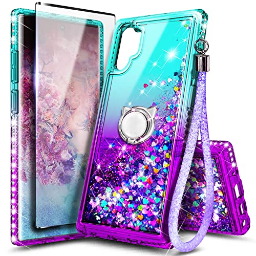 Coque Samsung Galaxy Note 10 cadeau ideal pour fille et femme avec bijoux paillettes