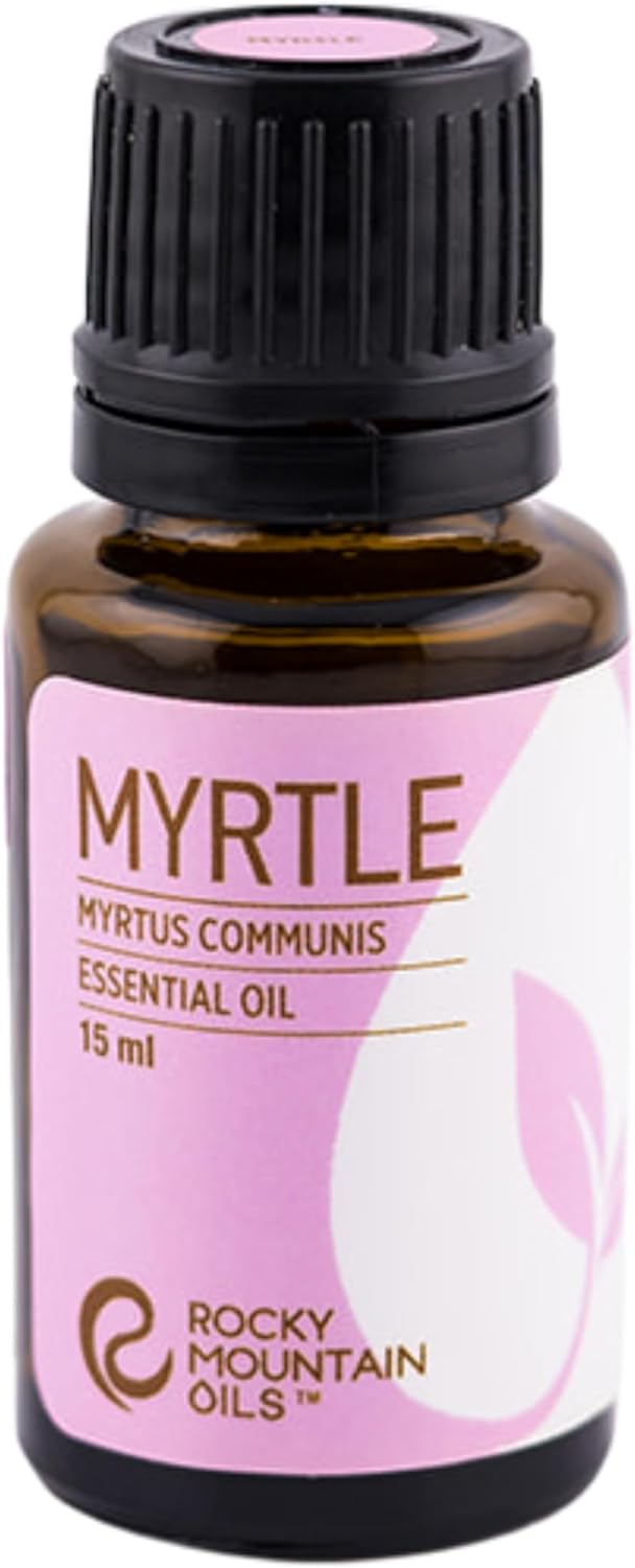 Rocky Mountain Oils – Myrtle – 15 ml – Natural Essential Oil – Aromatherapy Oils for Diffuser and Topical – Relaxing Essential Oils