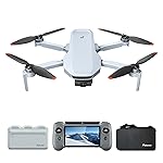 Potensic ATOM 2 Fly More Combo with RC PTD 1, Drones with Camera for Adults 4K Video, 8K Photo, 10KM Transmission, 96 Mins Flight, 3-Axis Gimbal, AI Track, Vertical Shooting, AI Night Shot, Under 249g