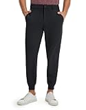 Men's Golf Pants Stretch Business Casual 4 Pockets Ankle Zip Lightweight Breathable Quick Dry Jogger Sweatpants